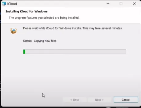 install  iCloud on windows