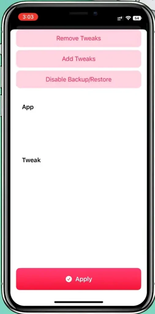 Enable BackupRestore